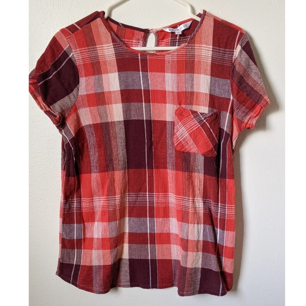 Red Plaid Shirt